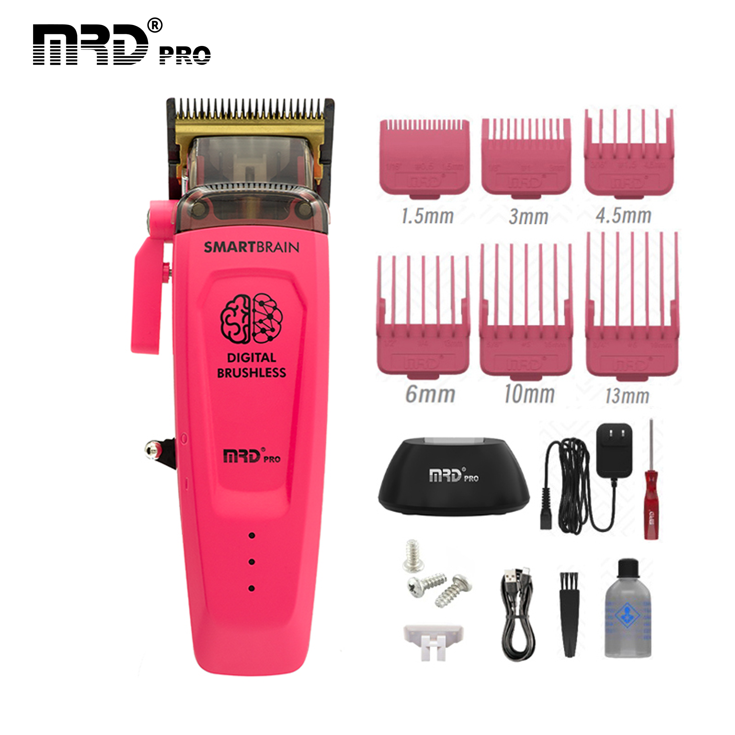MRDPRO SMART BRAIN HC 90-4-PINK- Hair Clipper – Intelligent Technology