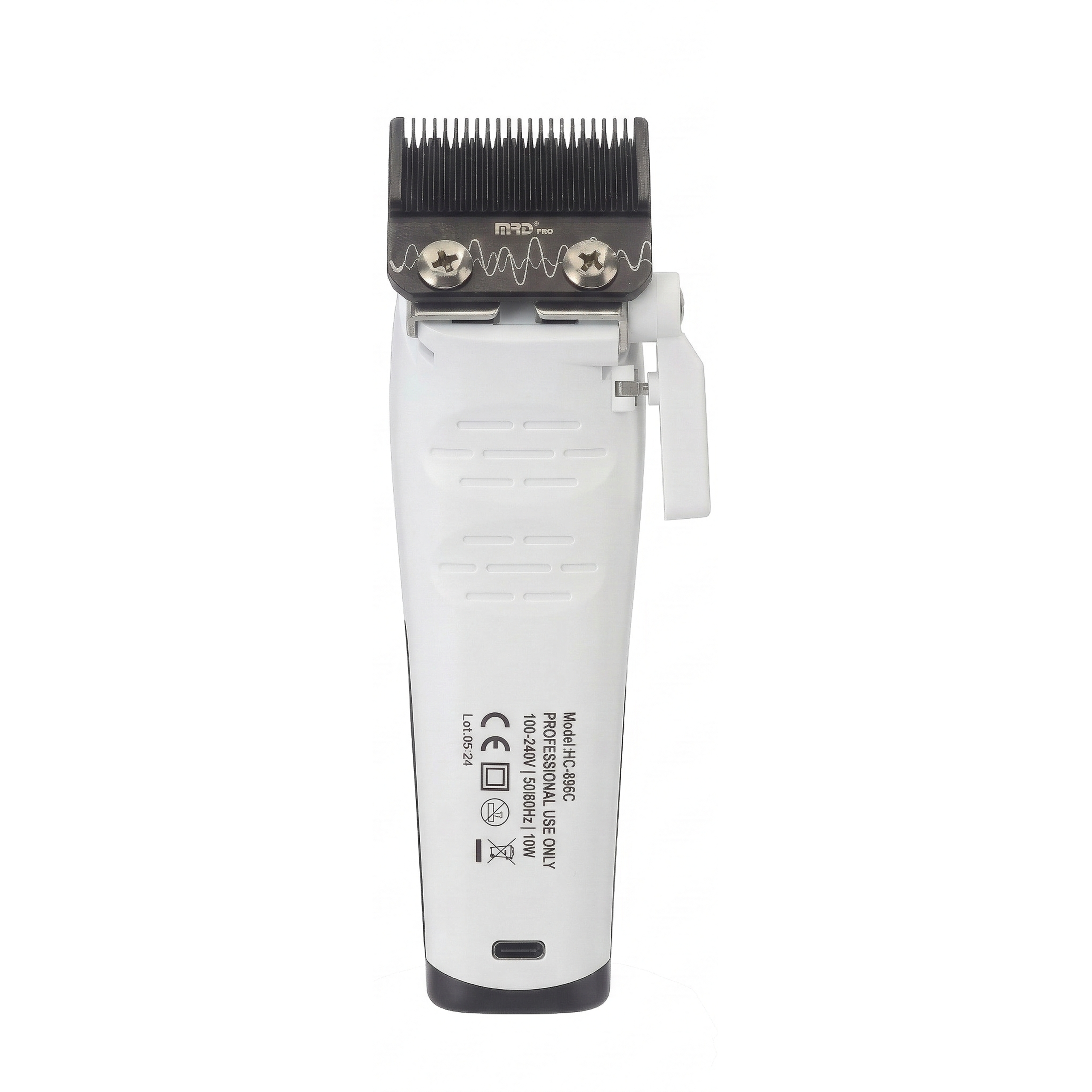 MRDPRO HC-999 XPRO-WHITE– Professional Hair Clipper, Premium