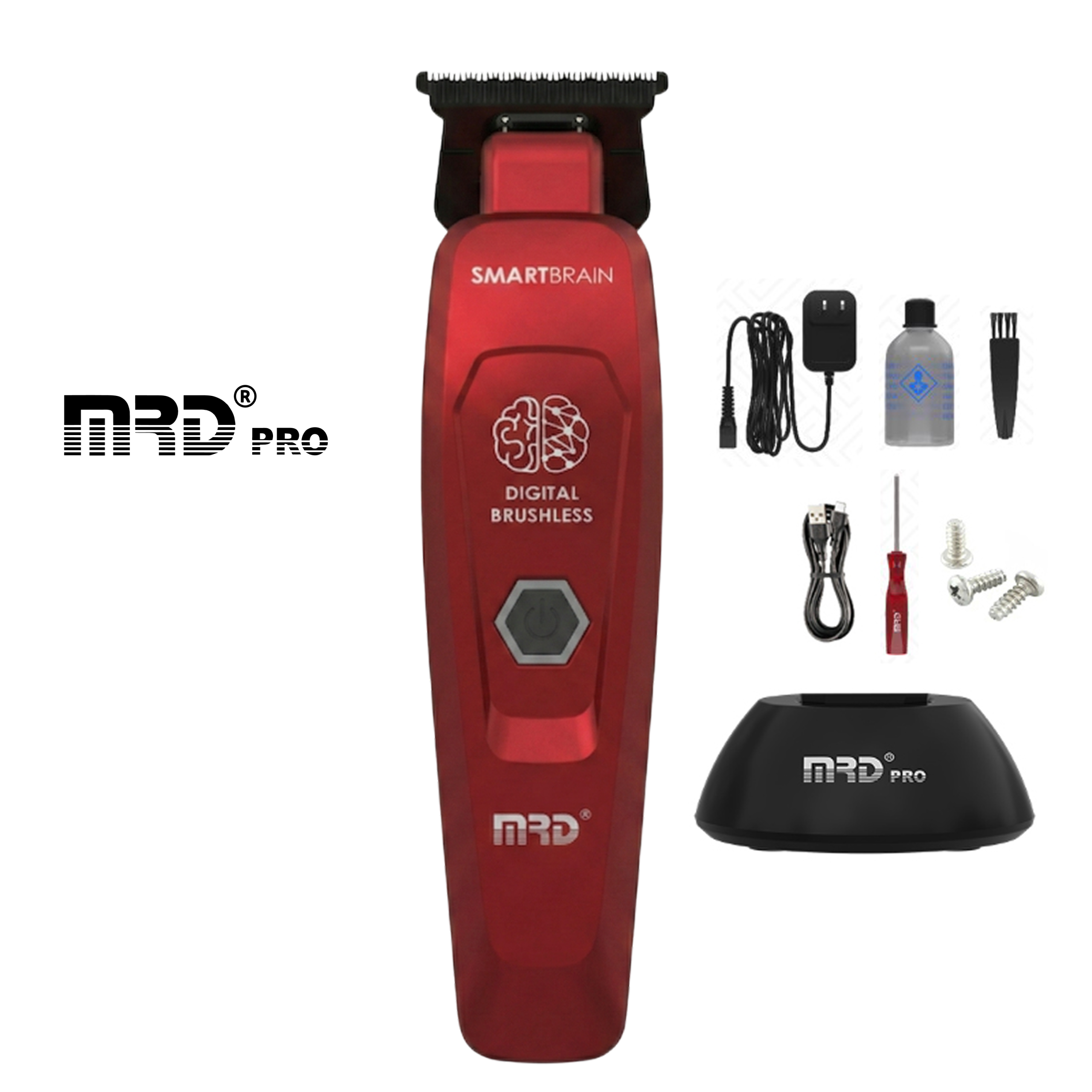 MRDPRO GMT 90-4 Trimmer-BURGUNDY-Sharp Lines, Compact Design, Professional Performance