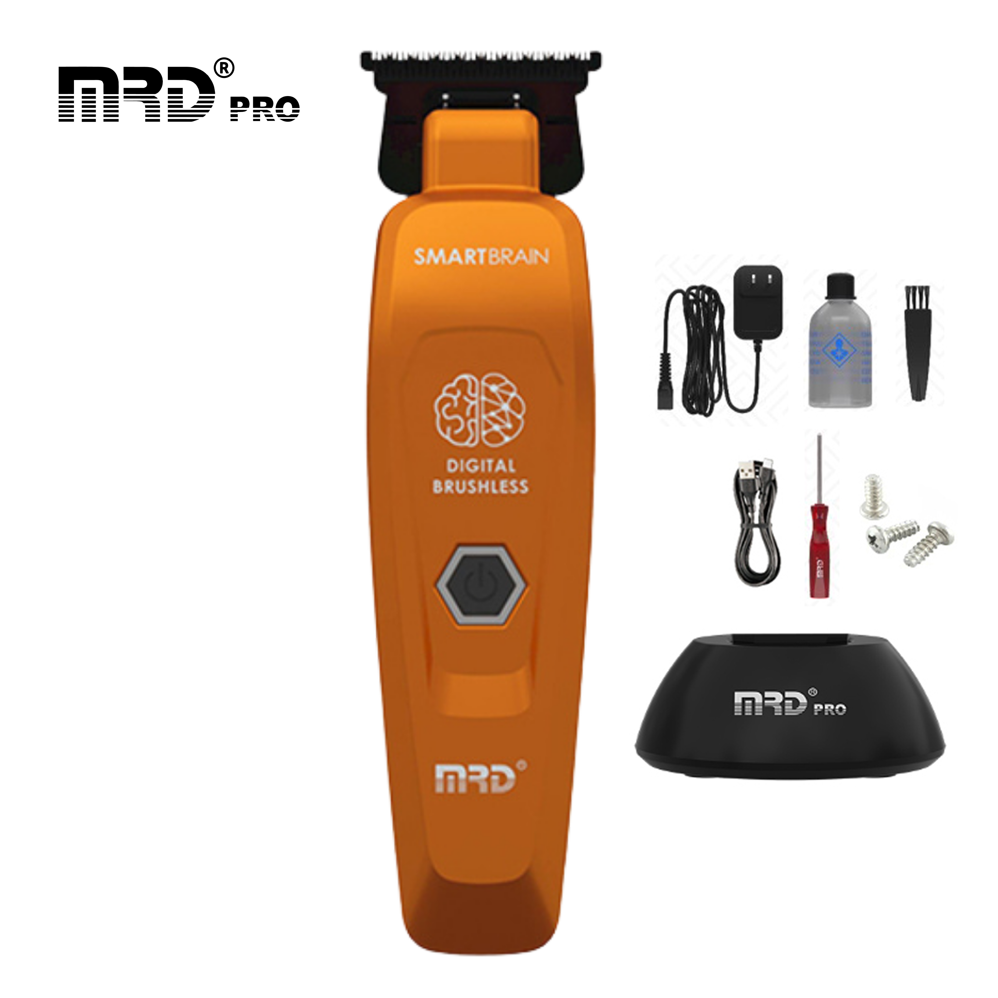 MRDPRO GMT 90-4 Trimmer-ORANGE-Sharp Lines, Compact Design, Professional Performance