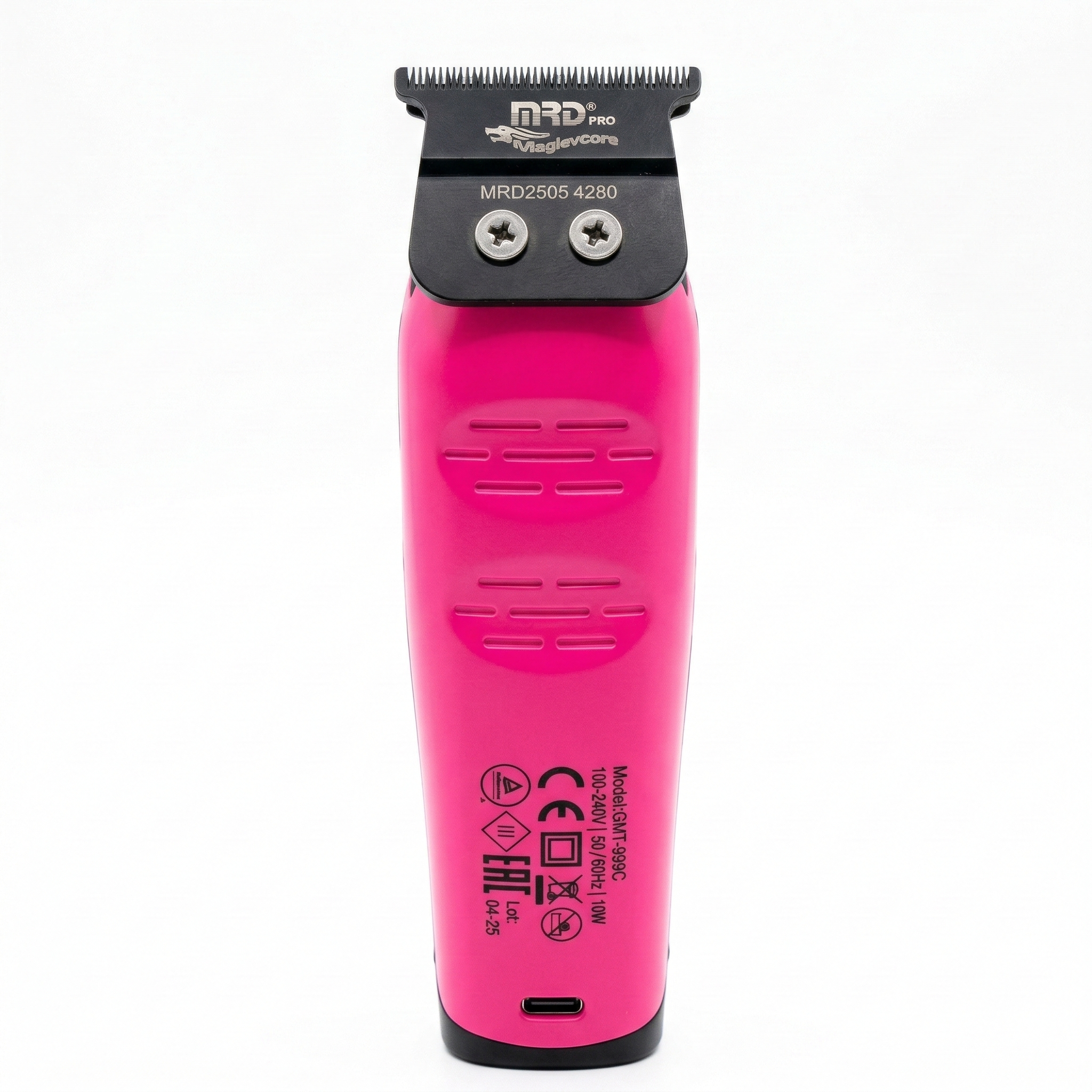 XPRO GMT-999C-PINK-Vector X3.0 Hair Clipper – Powerful Motor 9,500–13,000 RPM