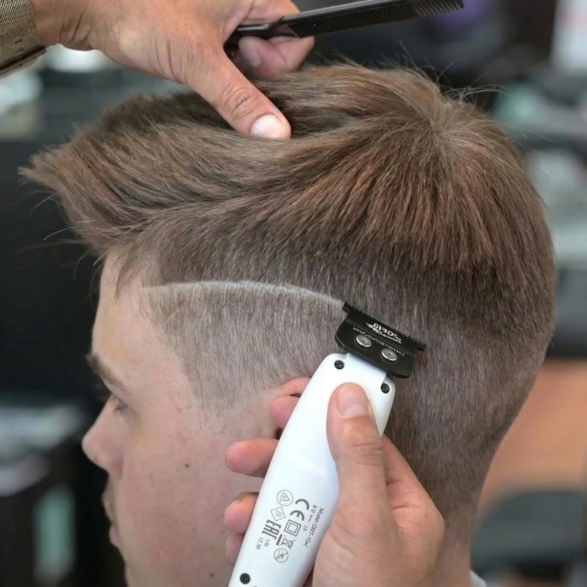 MRDPRO GMT 90-4 Trimmer-WHITE-Sharp Lines, Compact Design, Professional Performance