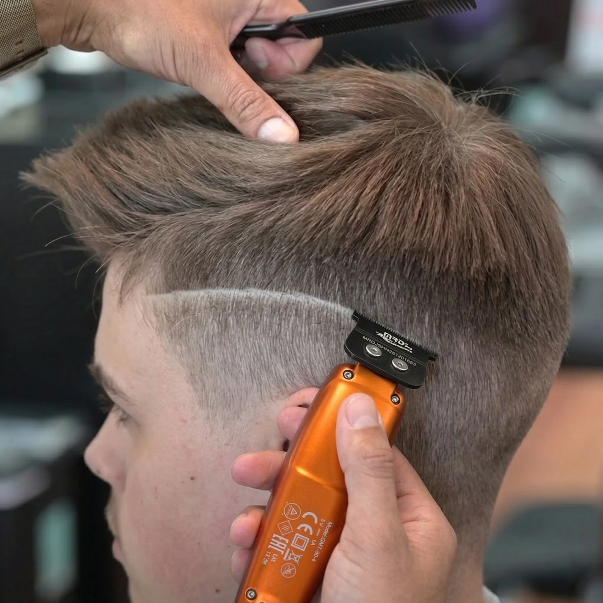 MRDPRO GMT 90-4 Trimmer-ORANGE-Sharp Lines, Compact Design, Professional Performance