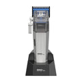 MRDpro CYBORG PRO 2026-SILVER-Professional Cordless Hair Clipper - Full Metal, 3300mAh, BLPU Motor for Barbers