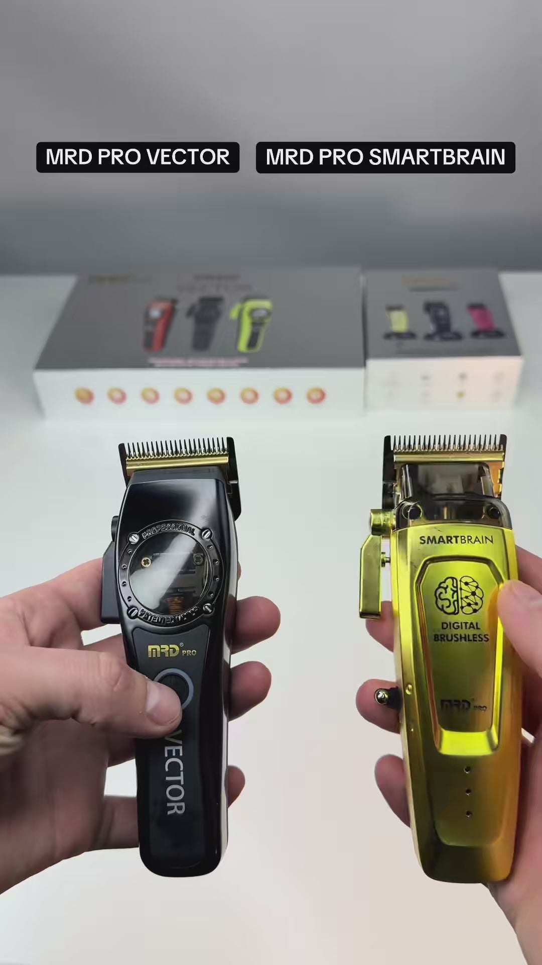 MRDPRO SMART BRAIN HC 90-4-GOLD-Hair Clipper – Intelligent Technology